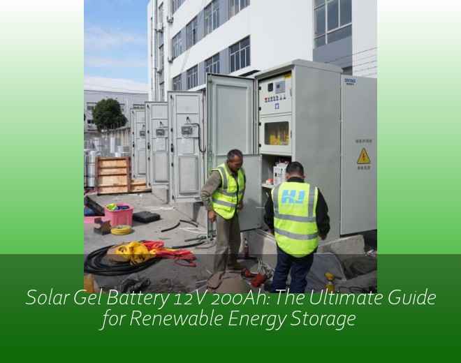 Solar Gel Battery 12V 200Ah: The Ultimate Guide for Renewable Energy Storage